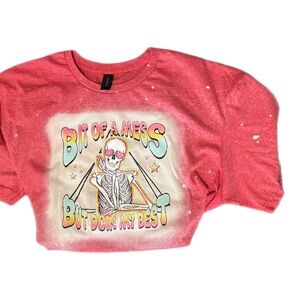 Large bleached tshirt